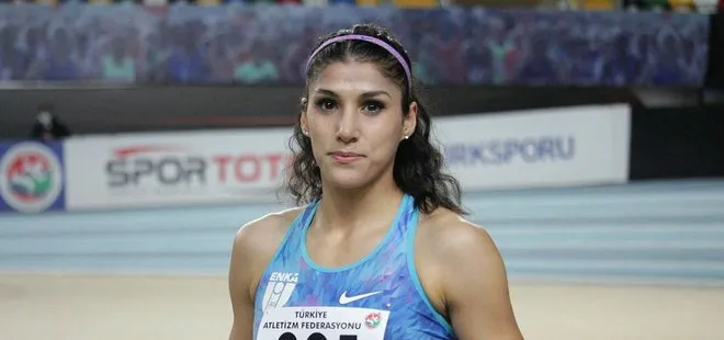 Milli atlet Elif Polat’tan 300 metre salon rekoru
