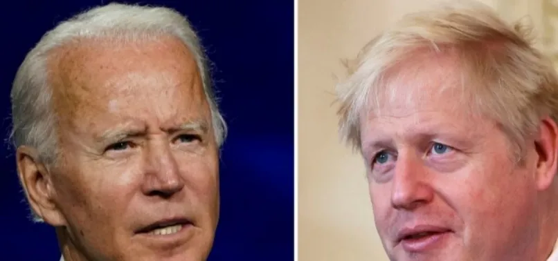 İngiltere Başbakanı Boris Johnson, ABD Başkanı Joe Biden ile görüştü