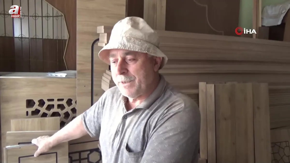 50 yılda 63 camiye mihrap ve minber yaptı