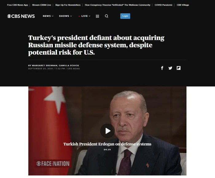 Başkan Erdoğan'ın röportaj verdiği Amerikan CBS News: Türkiye Cumhurbaşkanı meydan okuyor - 2