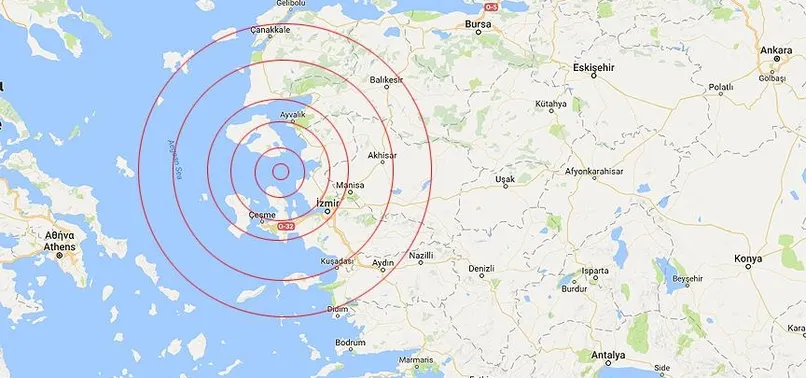Ege Denizi'nde 12 saat içinde 35 deprem
