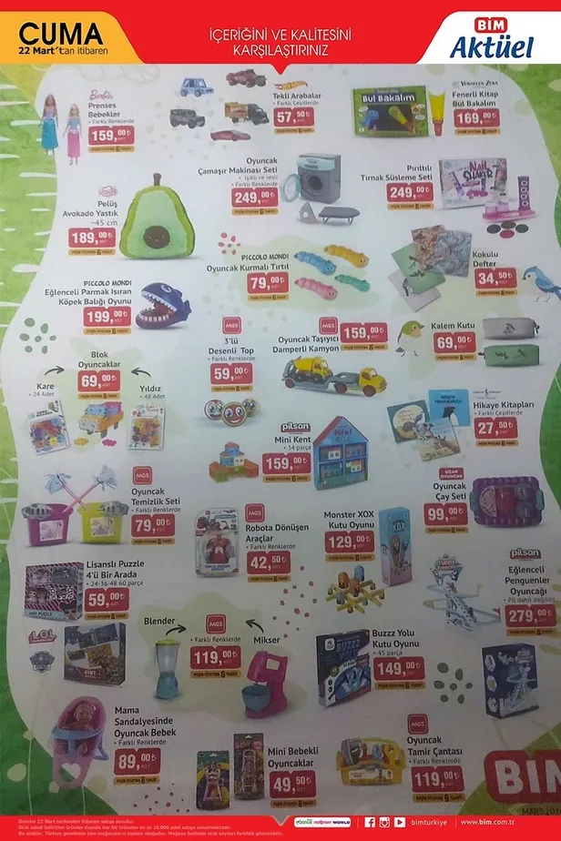 22 Mart 2024 BİM aktüel ürünler kataloğuyla hangi ürünler indirime girdi? BİM’dee Kaan Çapa Makinesi uygun fiyata satışta!