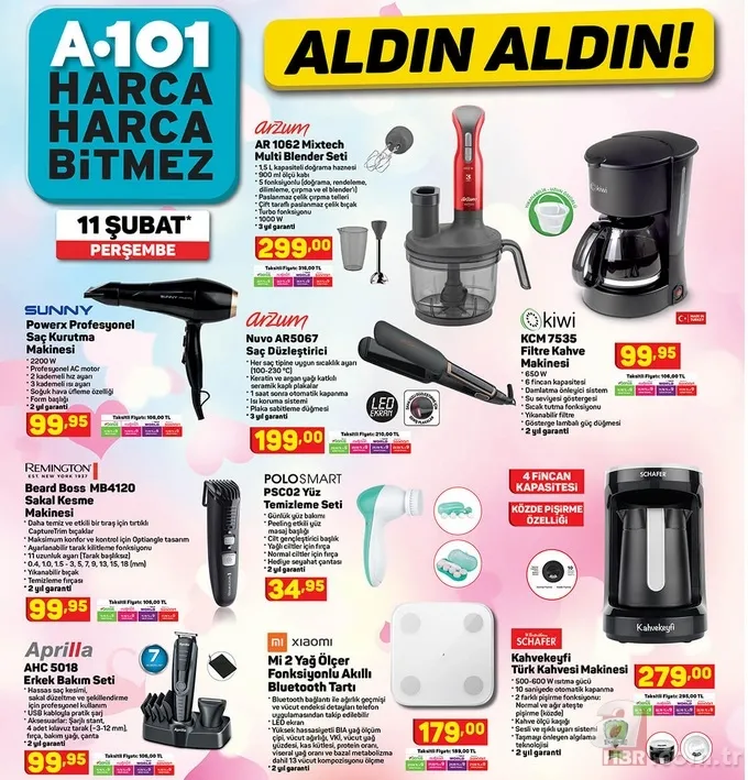 A101'de bu perşembe hangi ürünler indirimli olacak? 11 Şubat 2021 A101 aktüel ürünler kataloğu dolu dolu 6