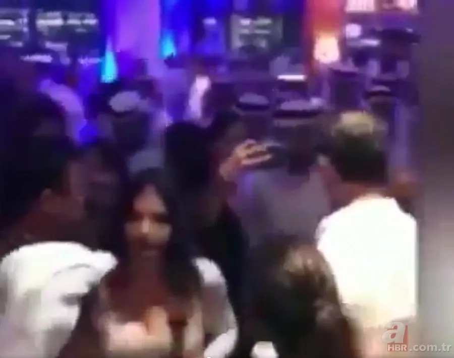 Arap prenslerin olaylı partisinden şok görüntüler! 24