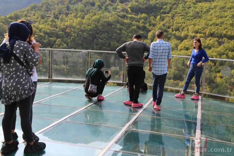 Türkiye'nin en yüksek cam seyir terasına yoğun ilgi 4