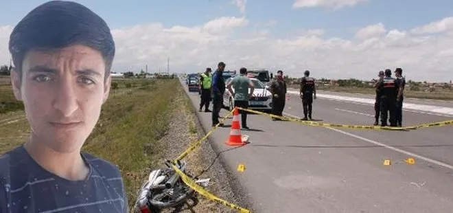 Aksaray’da motosikletle traktör römorkuna çarpan genç öldü