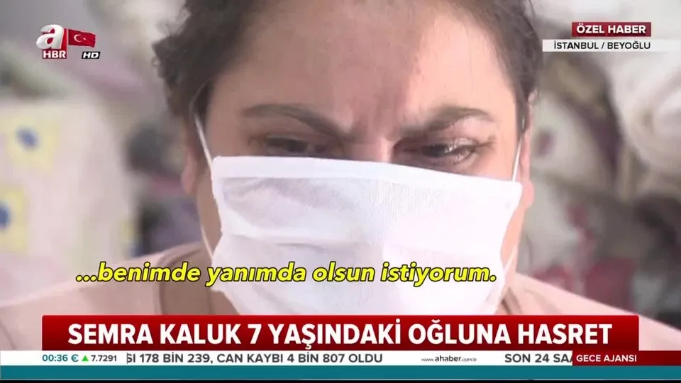Bakıcı, anne ile oğlunu ayırmış! 7 yaşındaki oğluna hasret kaldı