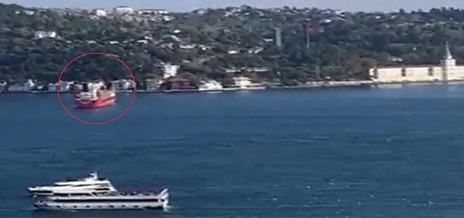 Son dakika: İstanbul’da faciadan dönüldü! Dev gemi sürüklendi, kıyıya metreler kala durabildi