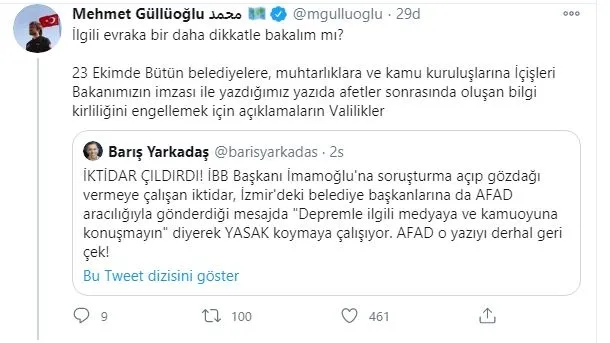 Son dakika: CHP’li Barış Yarkadaş’tan İzmir depremi yalanı! AFAD’tan açıklama geldi