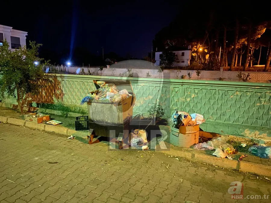 CHP'li Sultanhisar Belediyesi'ne tepki! Çöp yığınları vatandaşları isyan ettirdi | Koku nedeniyle bahçede oturamaz hale geldiler 5