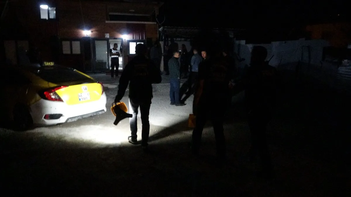 Malatya’da iş yerine silahlı saldırı: 1 yaralı