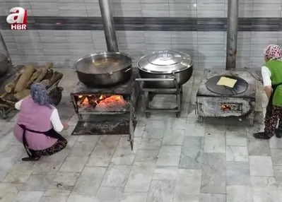 Odun ateşinde geleneksel yöntemle üretim