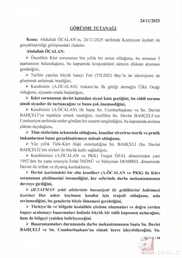 TBMM İmralı görüşmesinin tutanaklarını yayımlandı 3