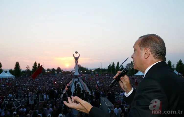 Beştepe'deki Şehitler Abidesi açıldı! Bakın o semboller ne anlama geliyor 19