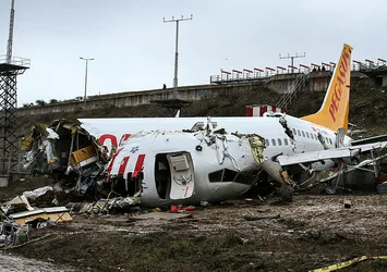 Sabiha Gökçen'deki uçak kazası için ABD'den heyet gelecek