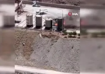 Batman'da yürekleri ağza getiren yangın