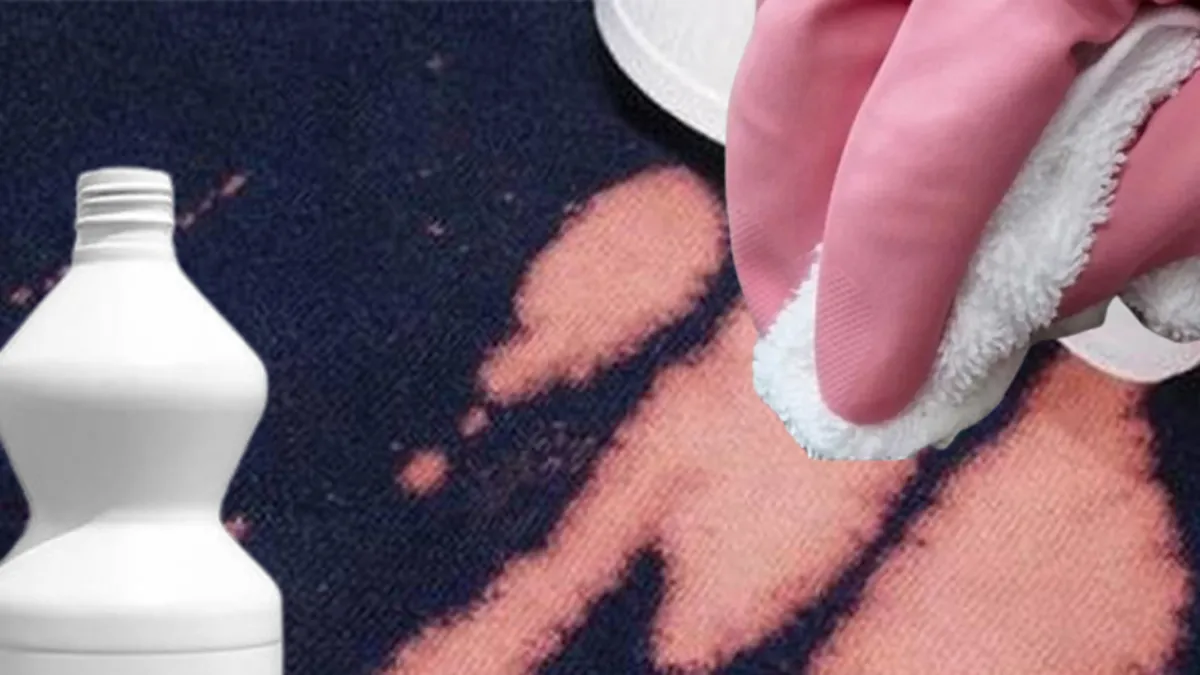 Çamaşır suyu lekesini bir çırpıda çıkarıyor! Tüm bildiklerinizi unutun...