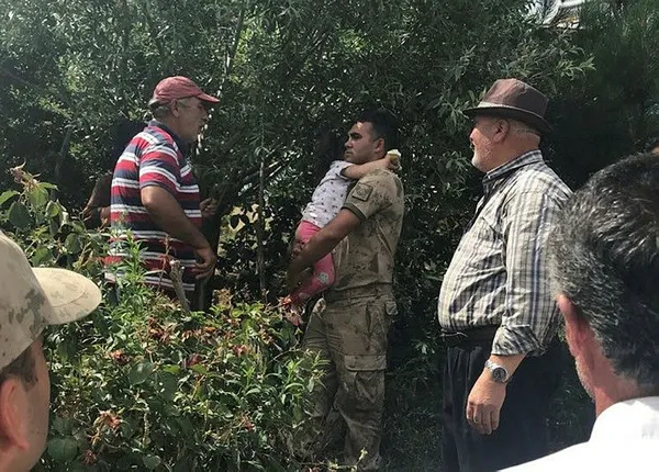 Kayıp küçük kız jandarma tarafından bulundu - 2