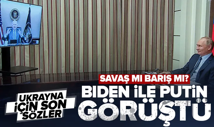Biden ve Putin arasında önemli görüşme