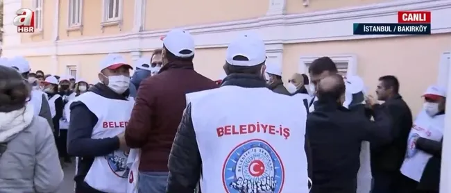 CHP’li Bakırköy Belediyesi’nde işçi grevi! İşçilerden sıfır zam tepkisi