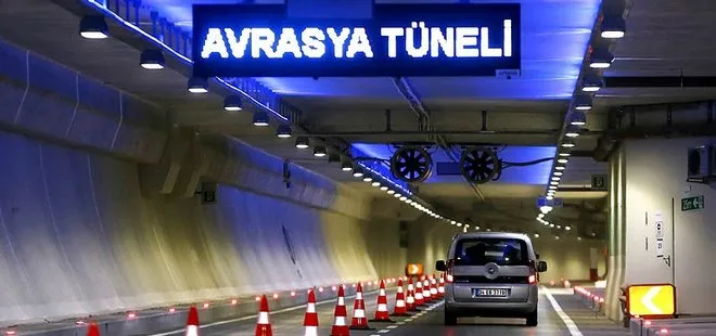 Avrasya Tüneli bakım onarım çalışmaları için hizmete kapatıldı