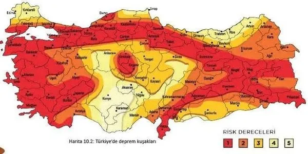 turkiye fay hatlari haritasi deprem fay hatlari nereden geciyor turkiye deki faylar