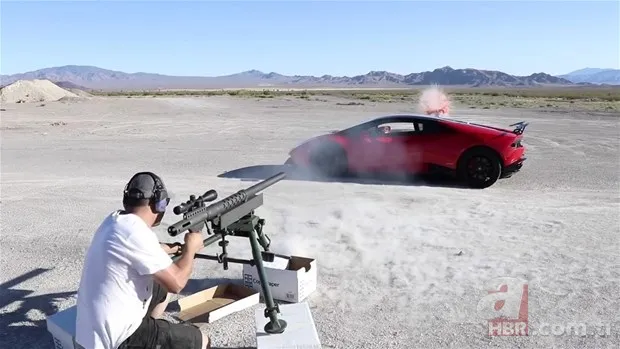 Lamborghini ile oynanan tehlikeli oyun 5