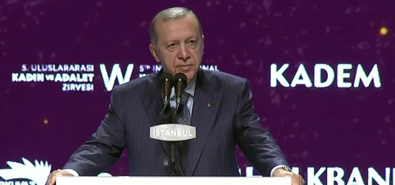 Son dakika: Başkan Erdoğan'dan 5. Uluslararası Kadın ve Adalet Zirvesi'nde önemli açıklamalar | Kemal Kılıçdaroğlu'na başörtüsü tepkisi!