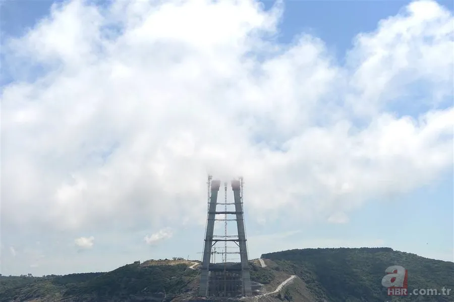 3. Boğaz Köprüsü'nün inşaatında bir yıl geride kaldı 6