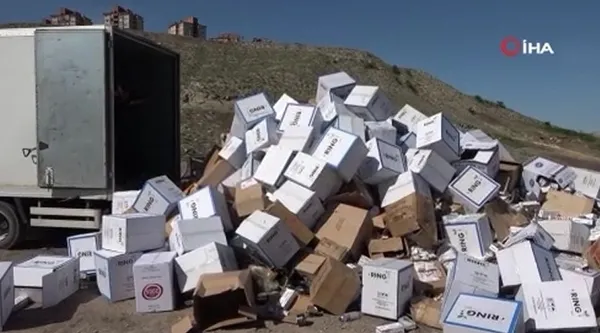 Piyasa değeri 10 milyon TL! Sahte içki-kaçak sigara-tütünler böyle imha edildi - 3
