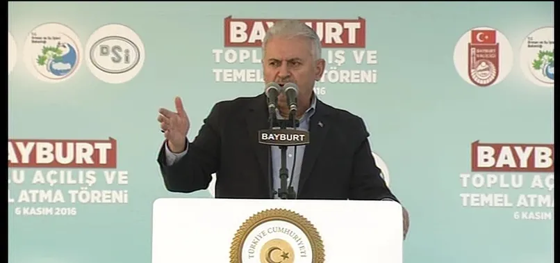 Başbakan Yıldırım'dan HDP'lilere: Siz büyükbabanın evlatları mısınız?