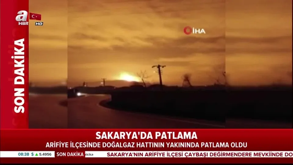 Sakarya Arifiye De Patlama Ahaber Video Izle