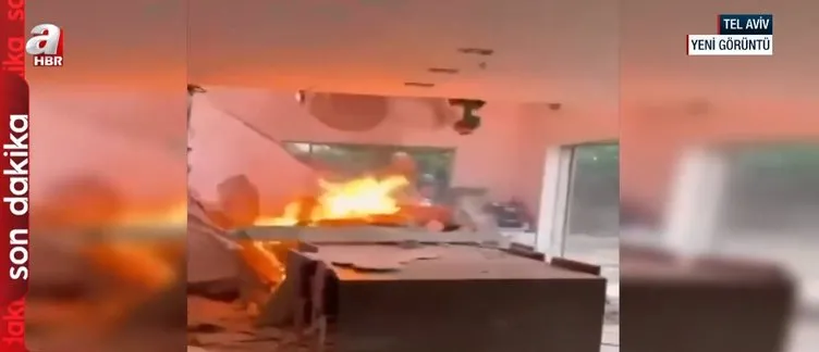 Tel Aviv'e füze yağdı... Katil İsrail'de büyük yıkım! A Haber'de çarpıcı sözler: 'Demir Kubbe' efsanesi kestane oldu
