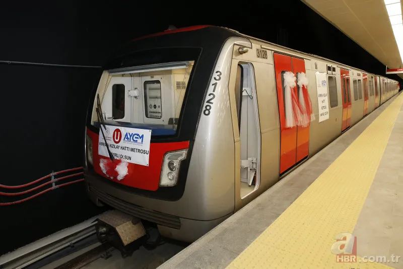 Ankara'ya yeni metro hattı! Ulaşımın kilit noktası olacak! Yarın açılıyor 18