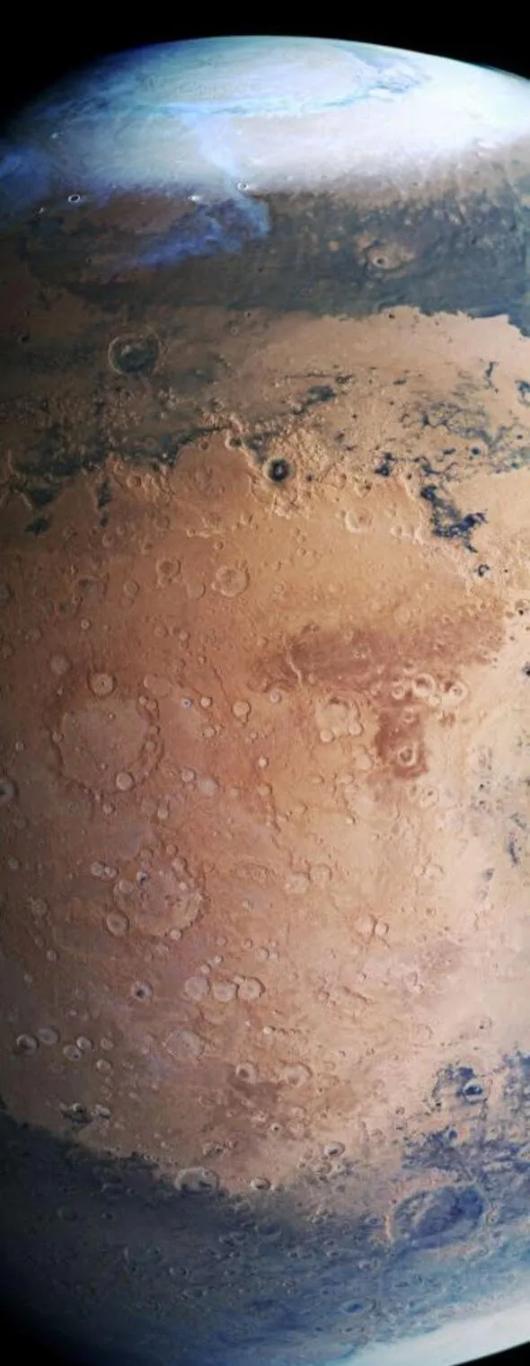 Mars’a ait şoke eden fotoğraflar! Nefesleri kesti