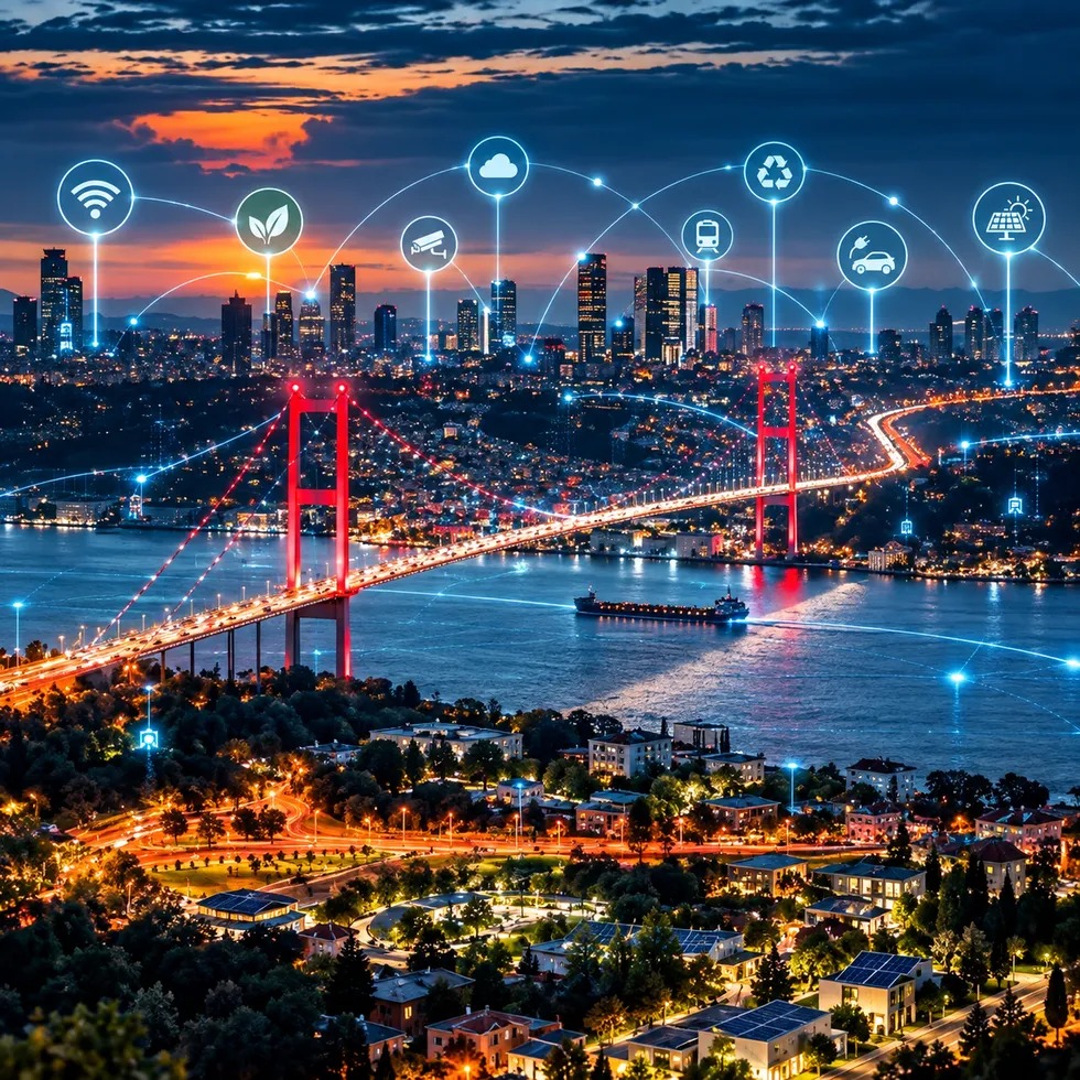 Türkiye'nin akıllı şehir yol haritası belli oldu: Trafikten afet yönetimine 50 uygulama hayata geçirilecek - 5