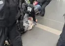 Alman polisinden insanlık dışı muamele!