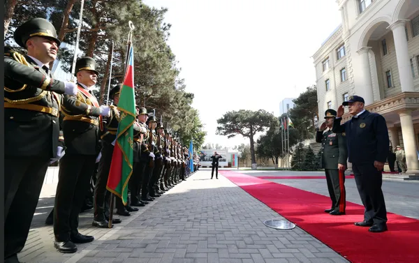 Milli Savunma Bakanı Hulusi Akar beraberindeki TSK komuta kademesi ile Azerbaycan’da - 1