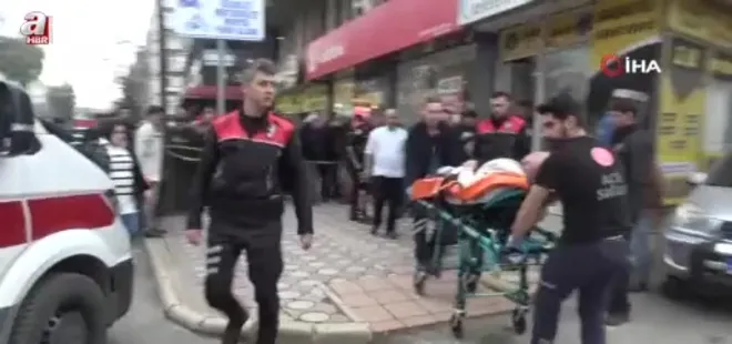 Bafra'da silahlı saldırı: 1 yaralı