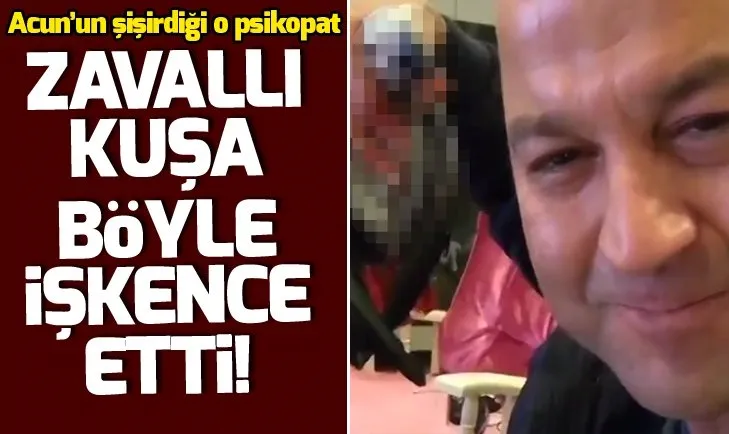 MasterChef Murat Özdemir’den büyük canilik! Zavallı kuşa işkence etti!