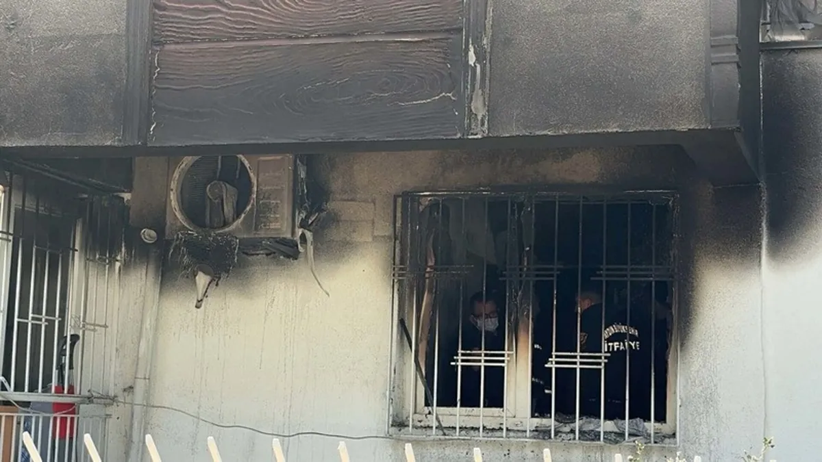 Aydın'daki bir evde klima motoru patladı: 1 ölü 1 yaralı