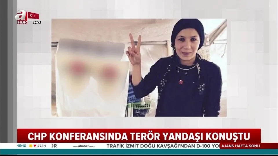 Terör örgütü PYD yandaşları CHP konferansında! |Video
