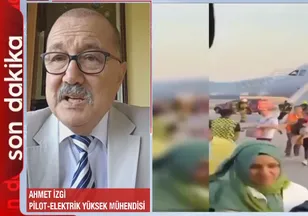 Uçakta powerbank patladı faciadan dönüldü