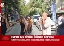 İzmir’de deprem! İşte ilk görüntüler
