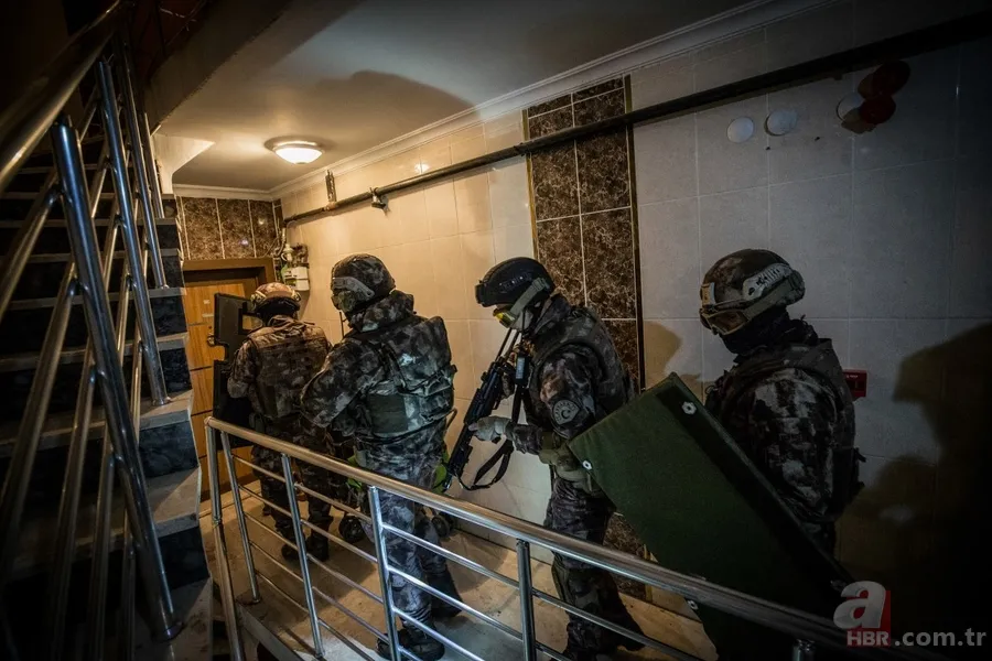 Ankara'da bin polisin katılımıyla narkotik uygulaması 1