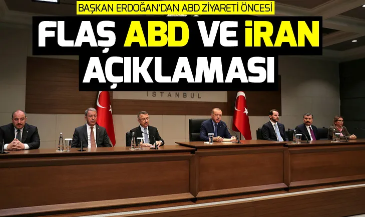 Başkan Erdoğan’dan ABD ziyareti öncesi flaş açıklamalar