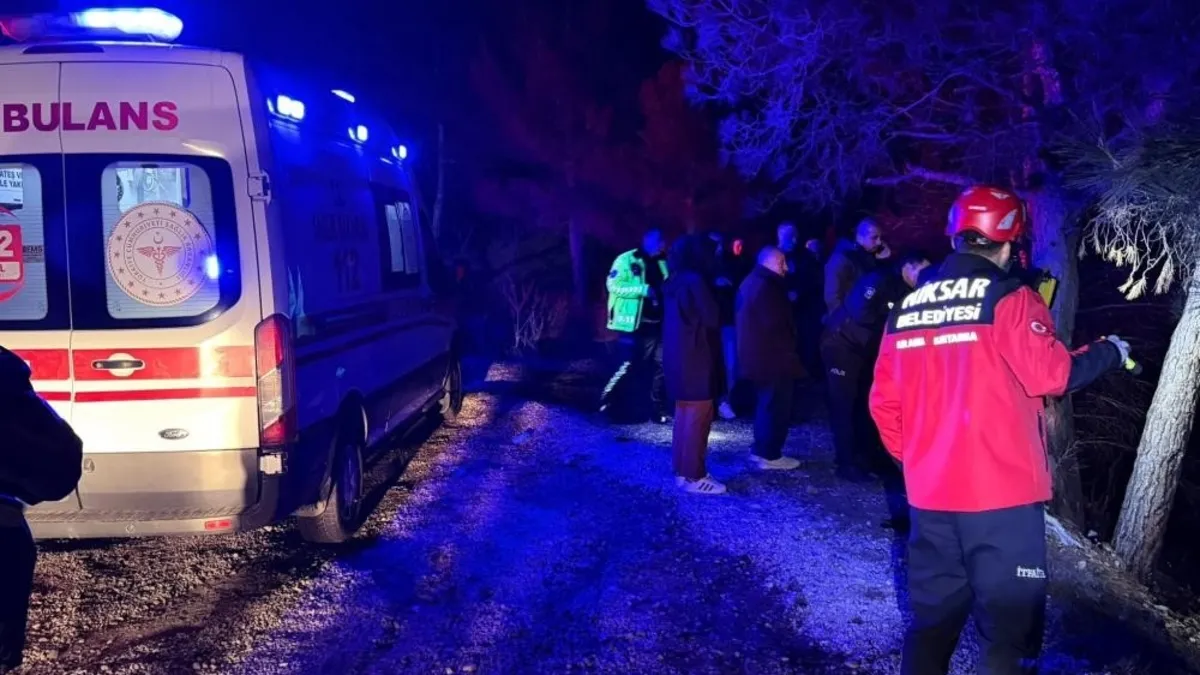 Niksar’da feci kaza! Uçuruma yuvarlanan genç hayatını kaybetti