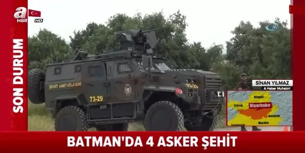 Batman'da EYP patladı: 7 asker şehit olduğu - 1