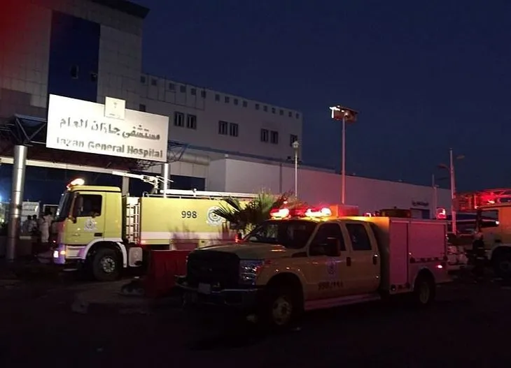 Suudi Arabistan’da hastanede yangın: 25 ölü