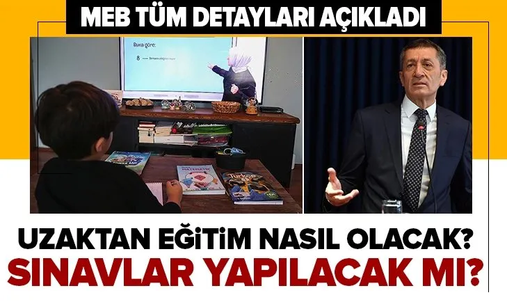 Son dakika: MEB’den flaş uzaktan eğitim açıklaması